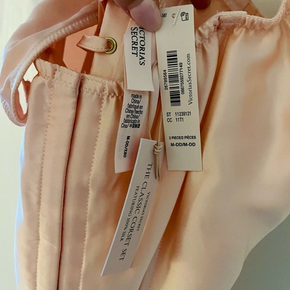 Victoria’s Secret Silk Corset Set, M-DD/M | Pink 🎀 - Picture 15 of 15
